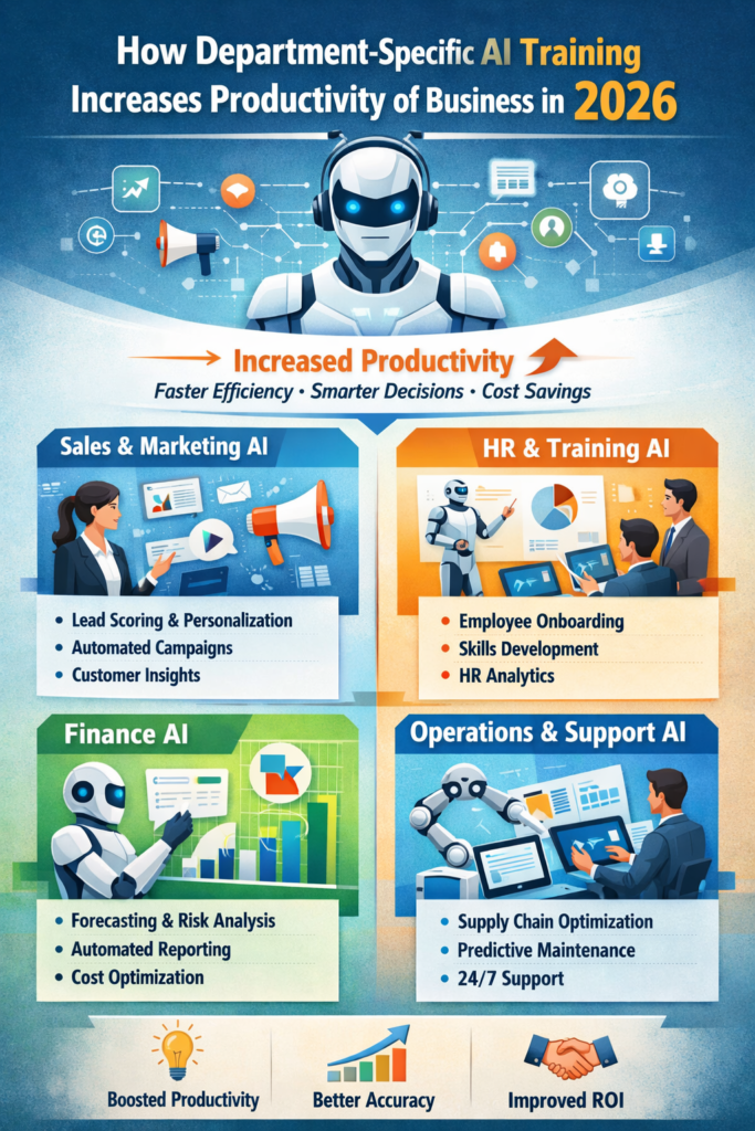 Department-Specific AI Training: The 2026 Productivity Multiplier