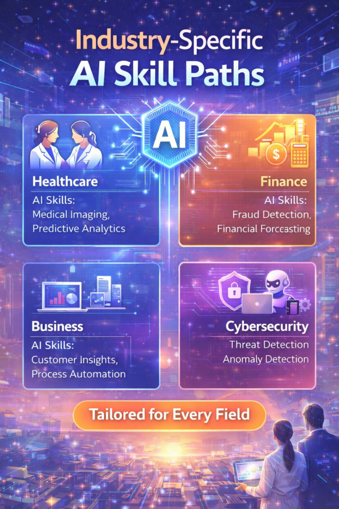 Industry Specific AI Skill Paths Your 2026 Career Roadmap